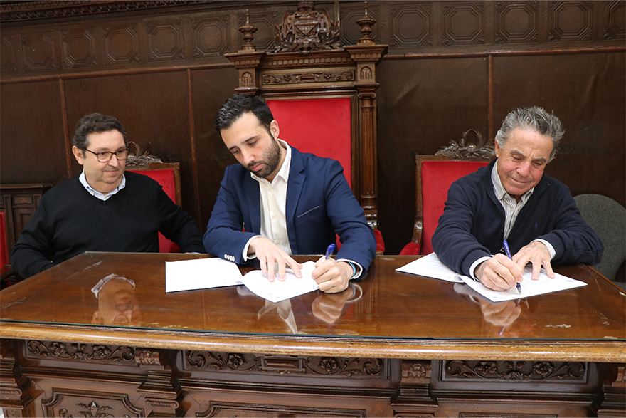 L'Ajuntament de Sagunt signa un conveni urbanístic amb l'agrupació d'interés urbanístic ‘Polígon la Vila de Sagunt’