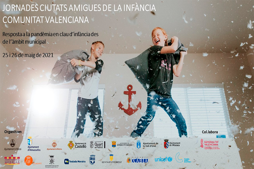 L'Ajuntament de Sagunt ha participat en les II jornades en línia junt a les altres Ciutats Amigues de la Infància organitzades per UNICEF
