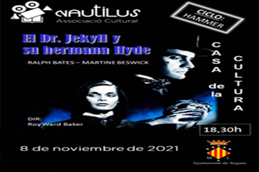  La Casa Municipal de Cultura acull esta vesprada la projecció de la pel·lícula ‘Dr. Jekyll y su hermana Hyde’