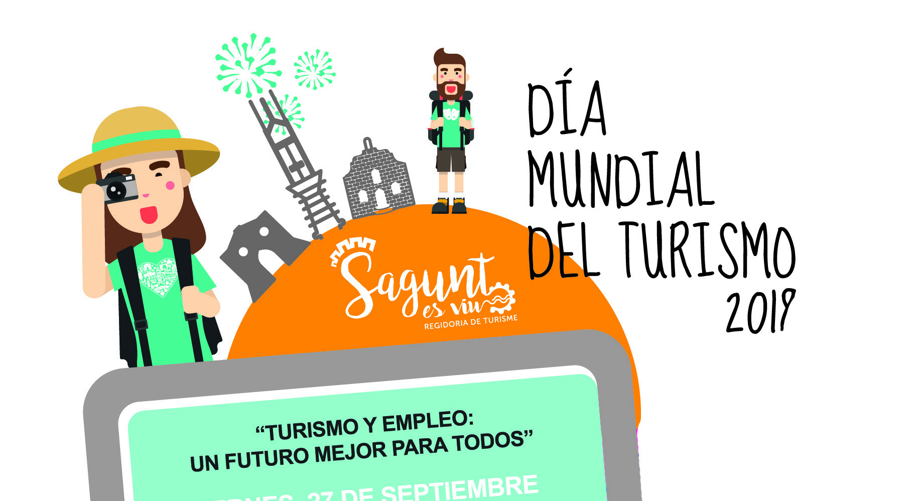 El 27 de septiembre Sagunto celebra el Día Mundial del Turismo