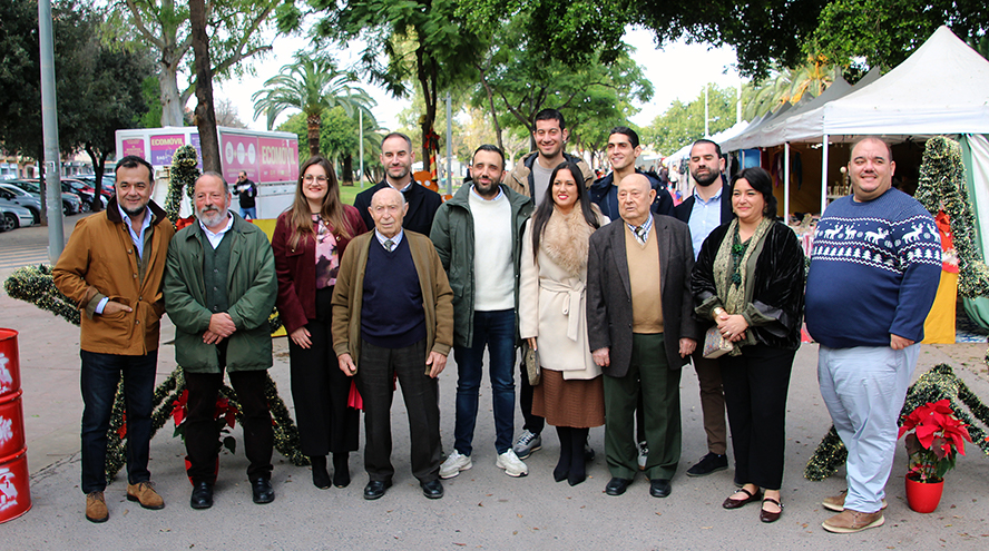 Inaugurado el Mercado de Navidad en el Triángulo Umbral de Puerto de Sagunto