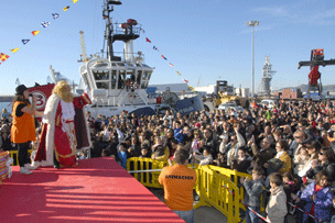 Sus Majestades los Reyes Magos llegan a Sagunto