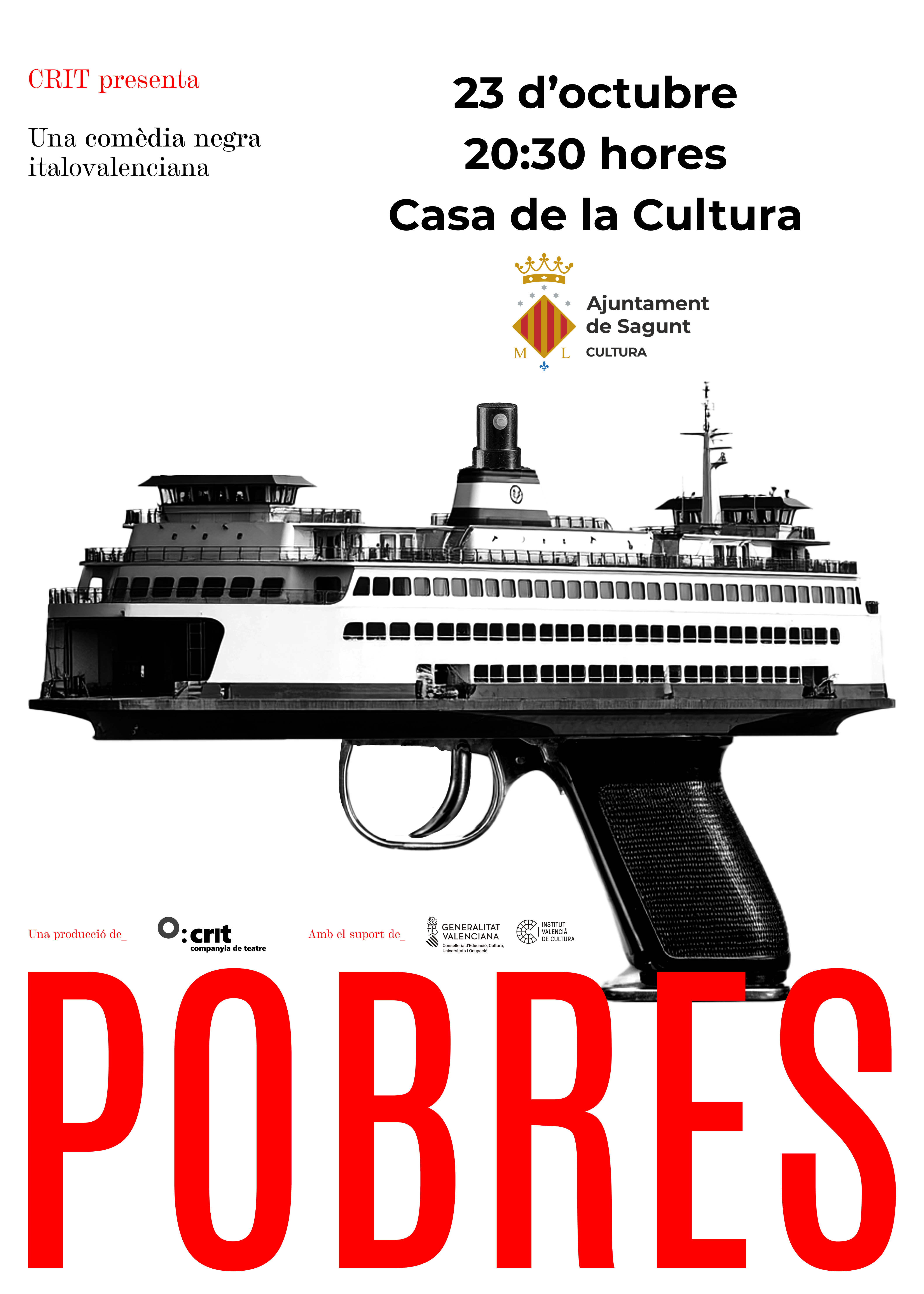 Teatro 'Pobres', de la compañía Crit