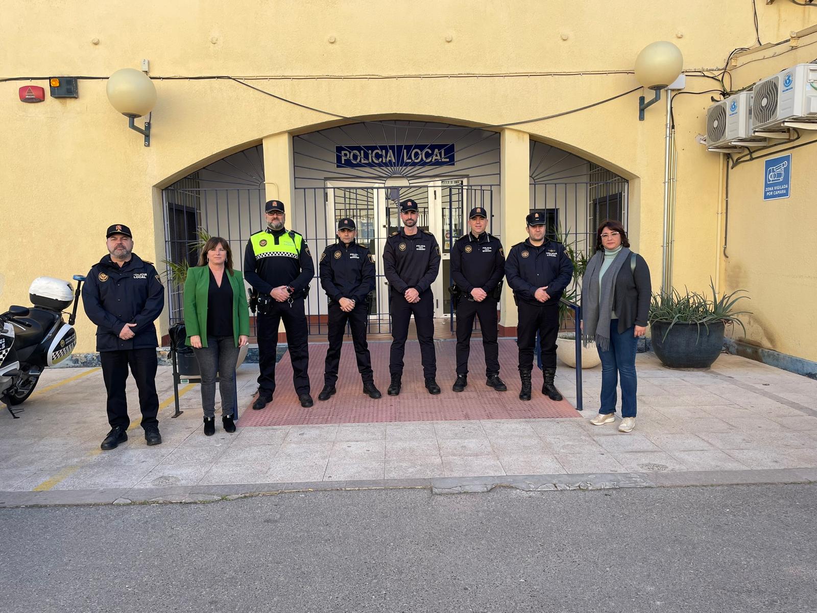 La Policia Local ja compta amb cinc nous oficials en la seua estructura organitzativa