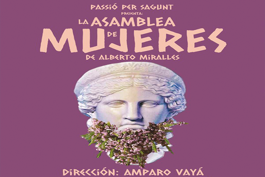 L'obra teatral ‘La Asamblea de Mujeres’ cancel·lada ahir pel temporal es representarà hui en dos sessions