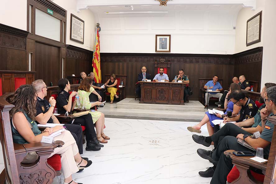 La Junta Local de Seguridad se ha reunido para coordinar el dispositivo de las Fiestas Patronales