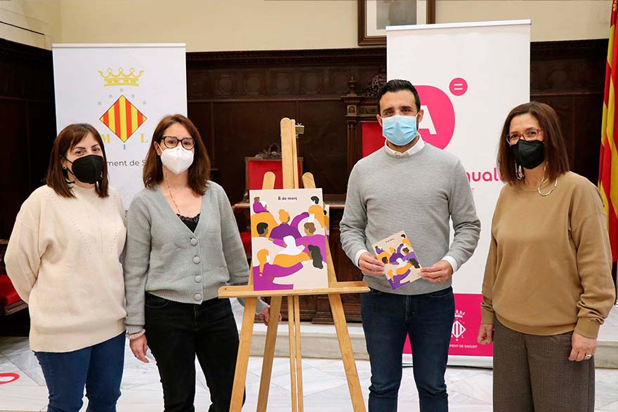 L'àrea d'Igualtat presenta una extensa programació amb motiu de la celebració del Dia de les Dones