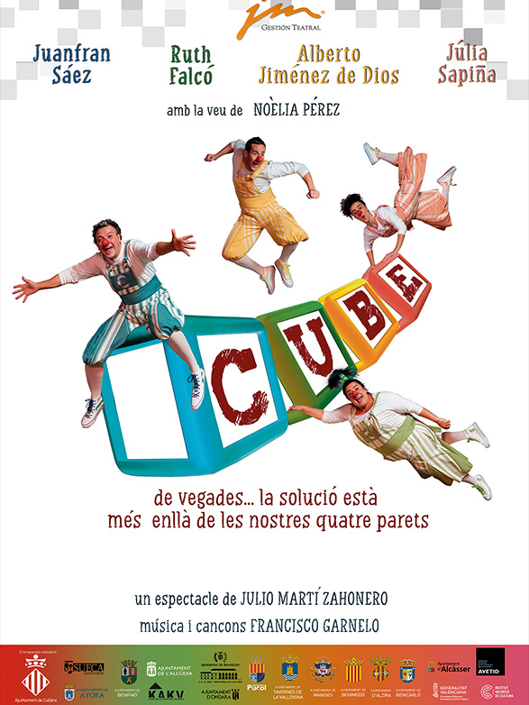 Este divendres es representa l'espectacle teatral Cube a la Casa Municipal de Cultura