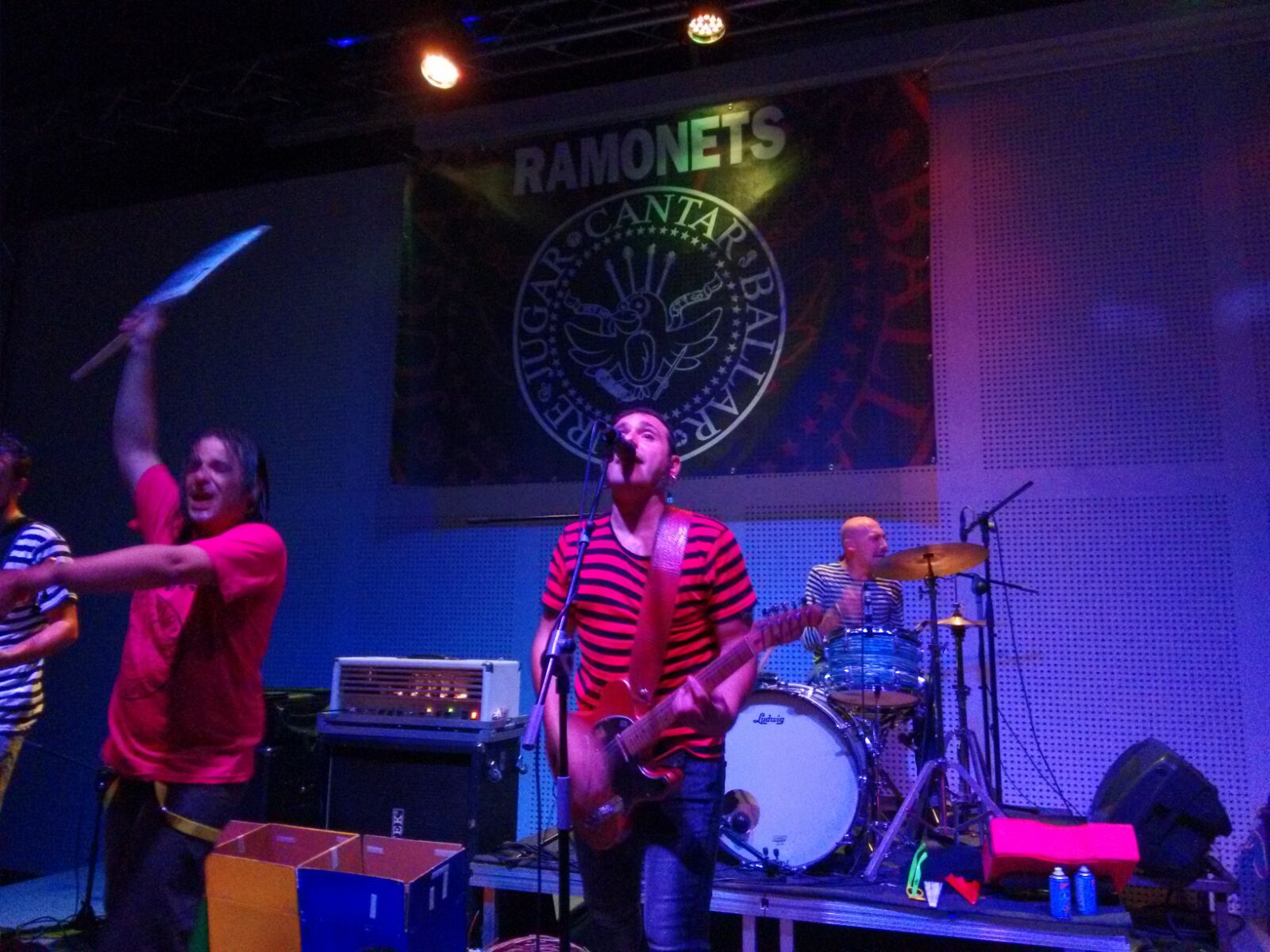 El concierto de rock del grupo Ramonets cosecha un gran éxito