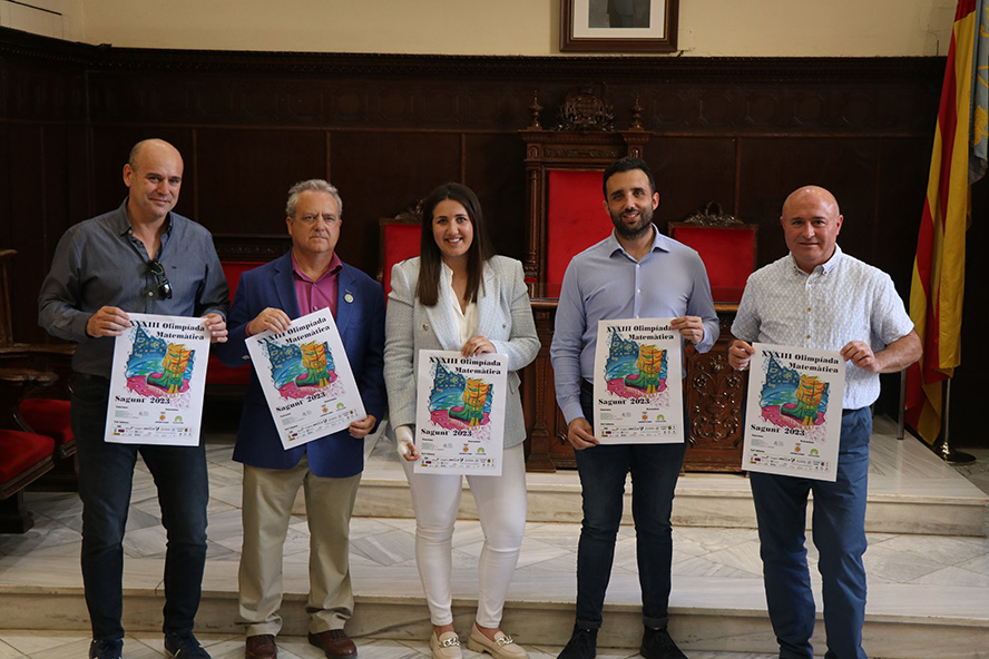 La fase provincial de la XXXIII Olimpíada Matemàtica se celebra a Sagunt el 6 de maig