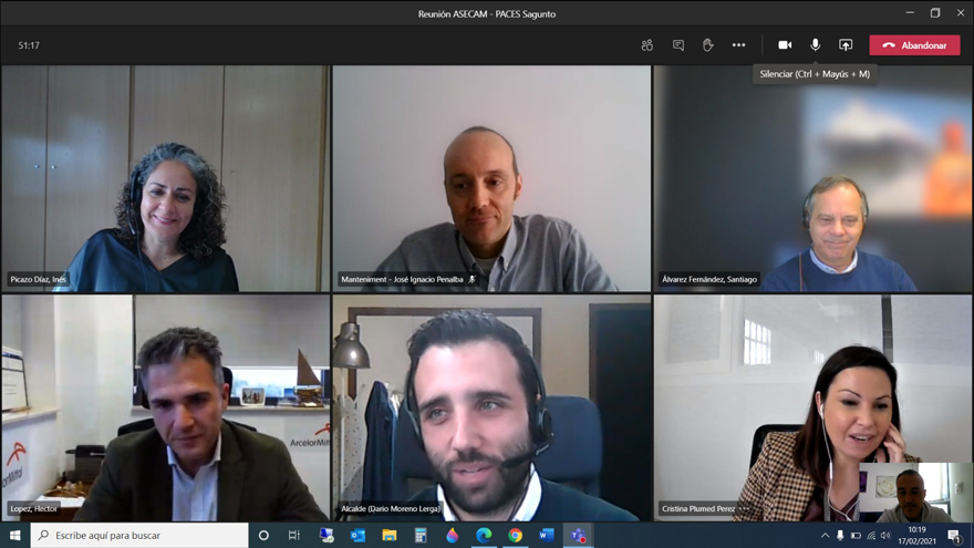 Reunió entre l'Ajuntament i ASECAM per a avançar en la reducció del consum energètic i l'increment de les energies renovables