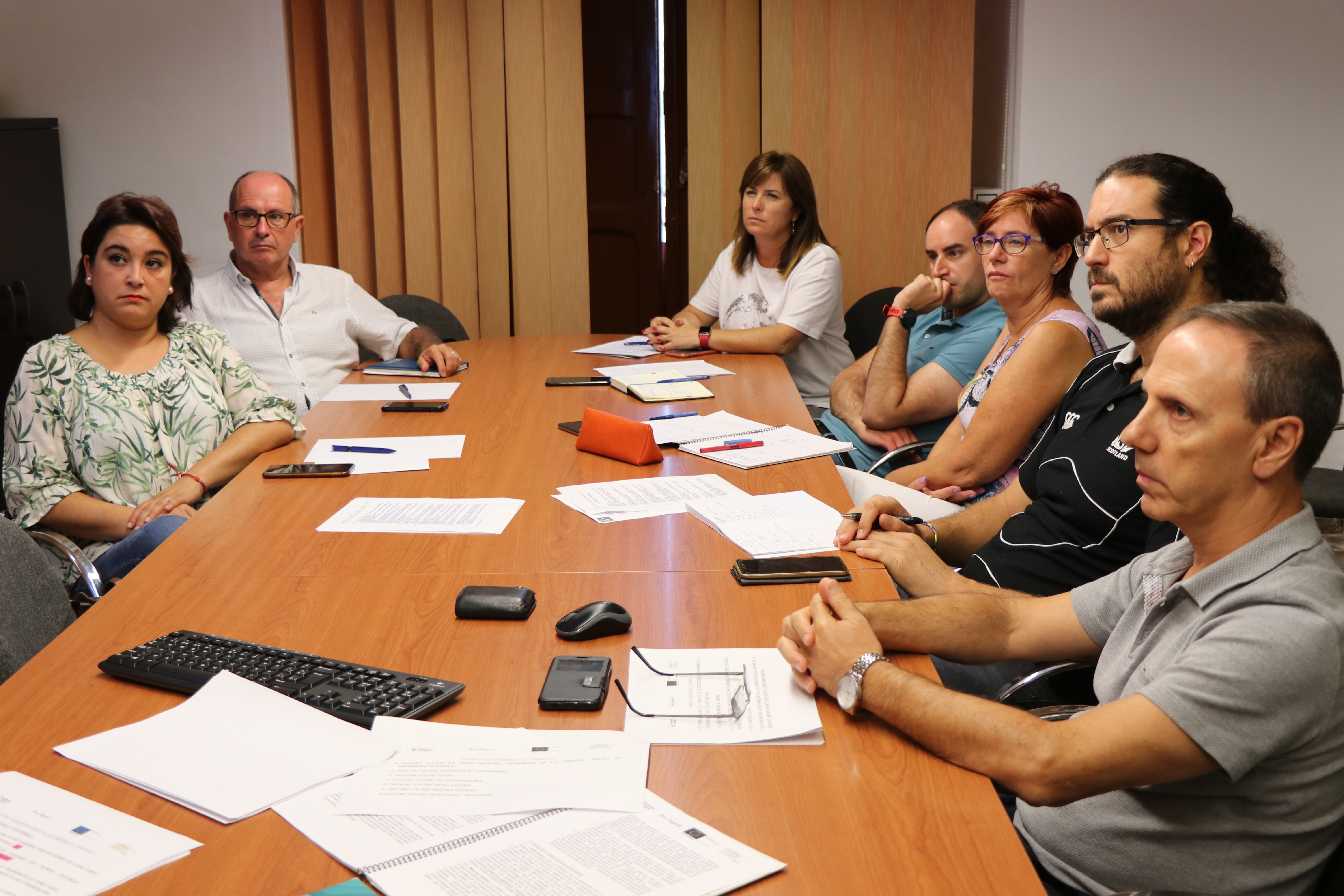 Las delegaciones de área se reúnen para tratar el proceso de presentación y tramitación de proyectos de la EDUSI financiados por los fondos FEDER