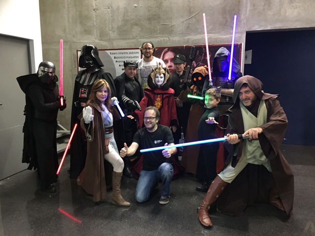 Gran éxito de las I Jornadas Star Wars de Sagunto
