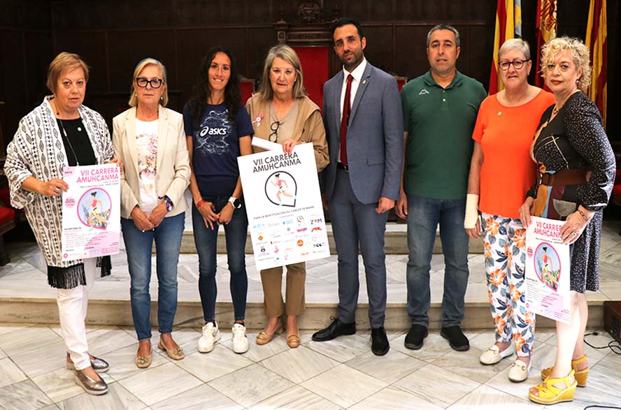 Sagunt presenta la VII Carrera Solidària Amuhcanma d’este diumenge