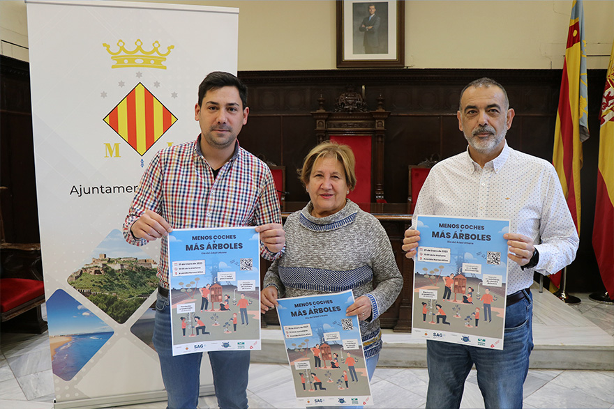 La SAG celebra el Dia de l'Arbre Urbà davall el lema ‘Menys cotxes i més arbres’ diumenge que ve 29 