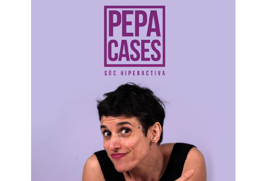 Pepa Cases presenta al Port de Sagunt el seu monòleg d’humor 'Sóc hiperactiva'