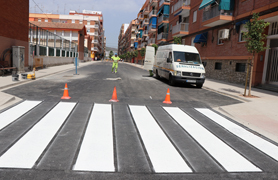 Mañana se reabrirá al tráfico la avenida Sants de la Pedra 