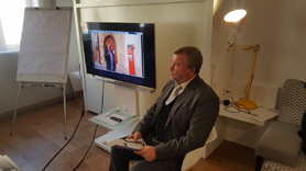 Quico Fernández presenta en Madrid la candidatura de Sagunto a la Red de Juderías de España 