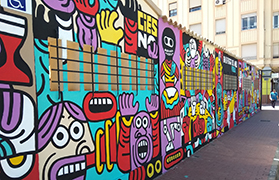 La tercera edición del festival de arte urbano Més que Murs pone punto final