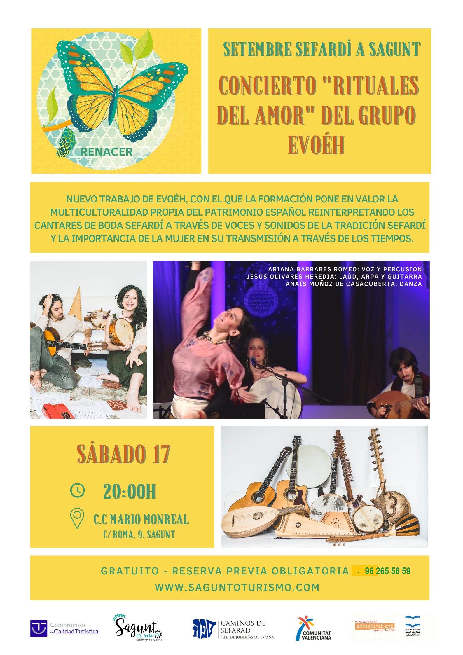 Continua la programació de Setembre Sefardita este cap de setmana amb un tast de vins i una actuació musical