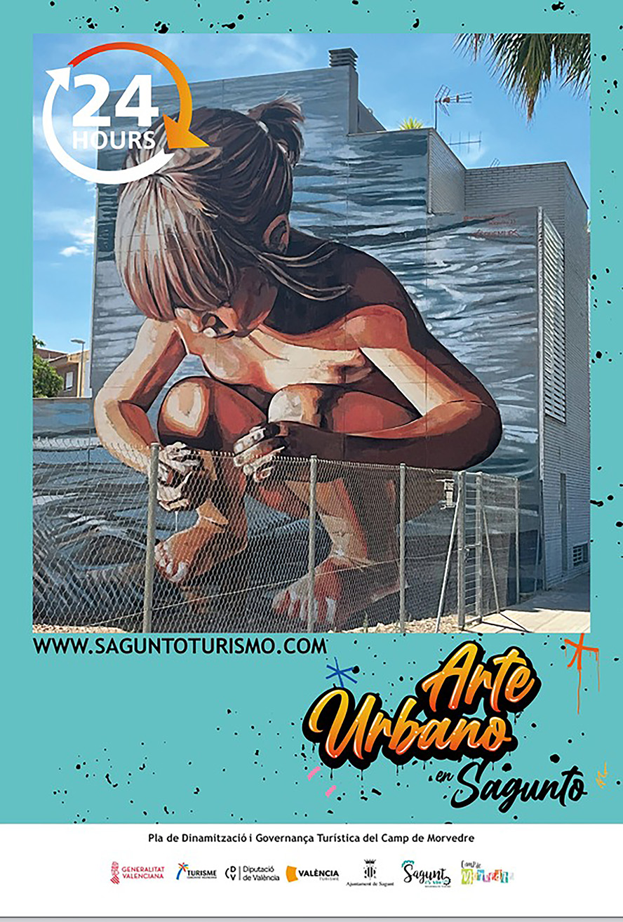 Sagunt Turisme presenta la Guia més completa  d'Art Urbà de Sagunt