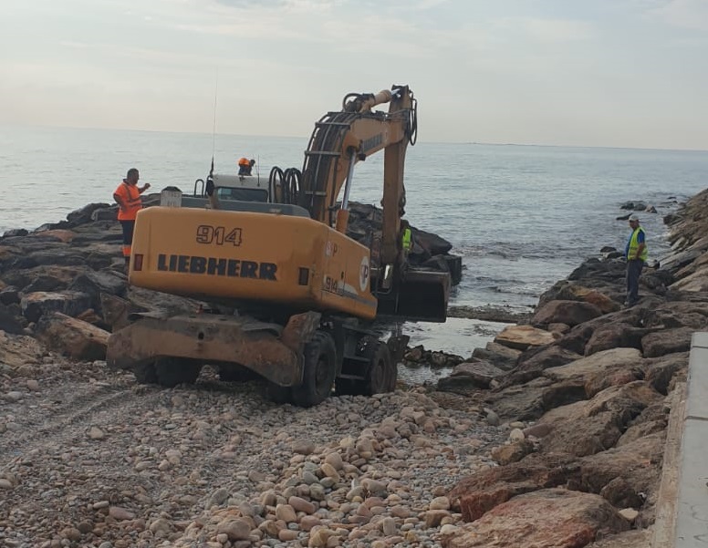 Costes autoritza l'Ajuntament de Sagunt a retirar la grava acumulada en el canal de Ciudadmar