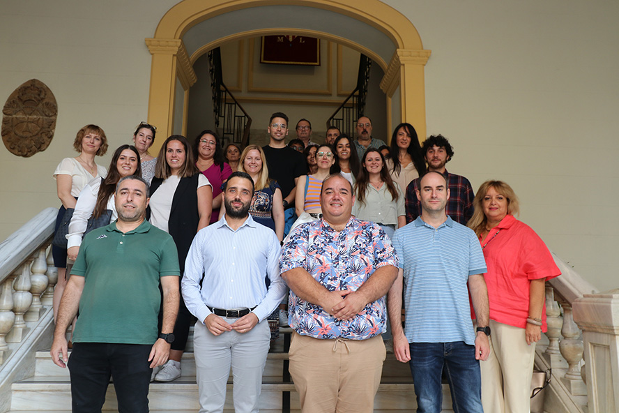 L'Ajuntament de Sagunt dona la benvinguda al personal contractat dels programes de foment d'ocupació 2023